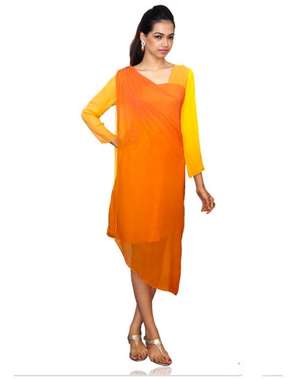 ORANGE PARTY DRESESS ORANGE PARTY DRESESS