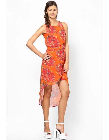 ORANGE PARTY DRESESS ORANGE PARTY DRESESS