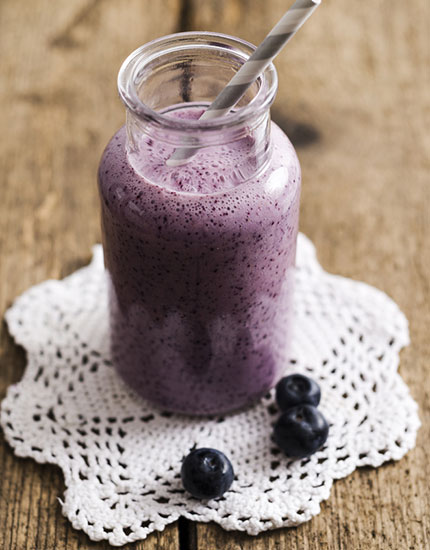 blueberry-smoothies-to-fight-acne