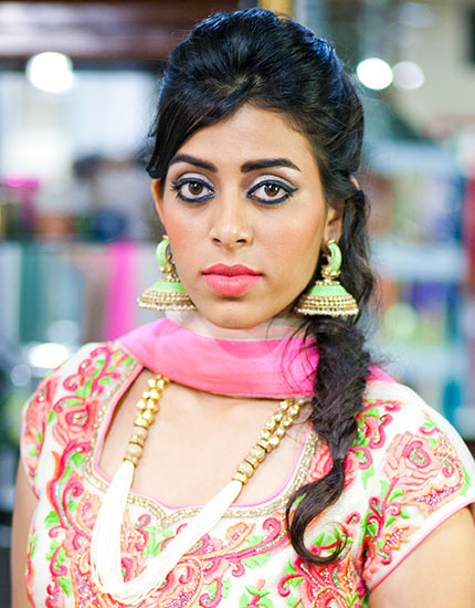 Hair and makeup