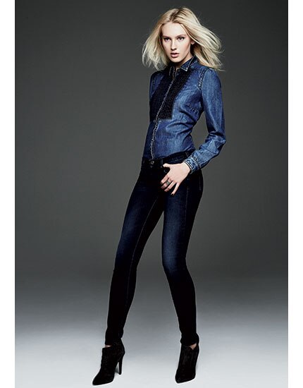 Ripped skinny denim Ripped skinny denim