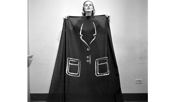 FASHION FLASHBACK: OPTICAL ILLUSION AKA TROMPE L’OEIL DRESSES BY HERMÈS PARIS, 1952