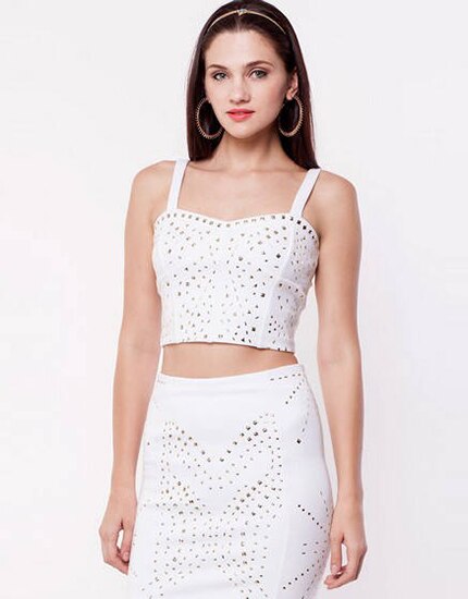 WHITE CROP TOPS WHITE CROP TOPS